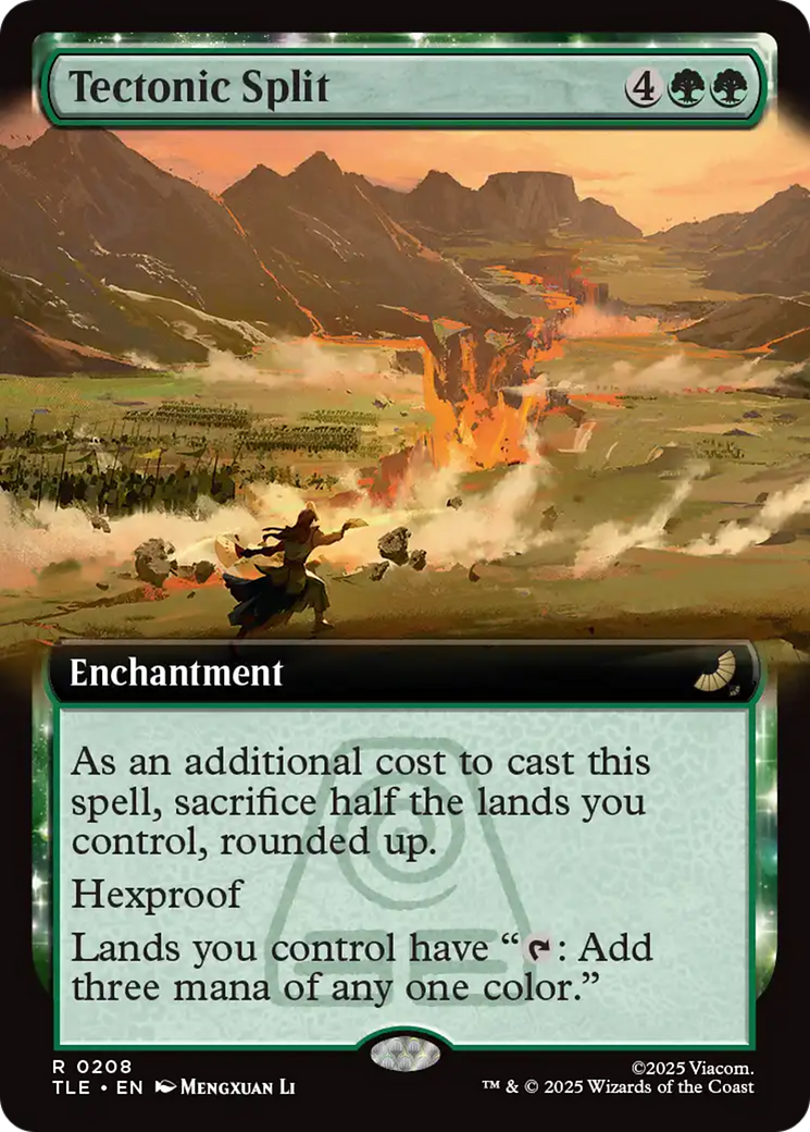 Magic: The Gathering - Tectonic Split - Avatar: The Last Airbender Eternal