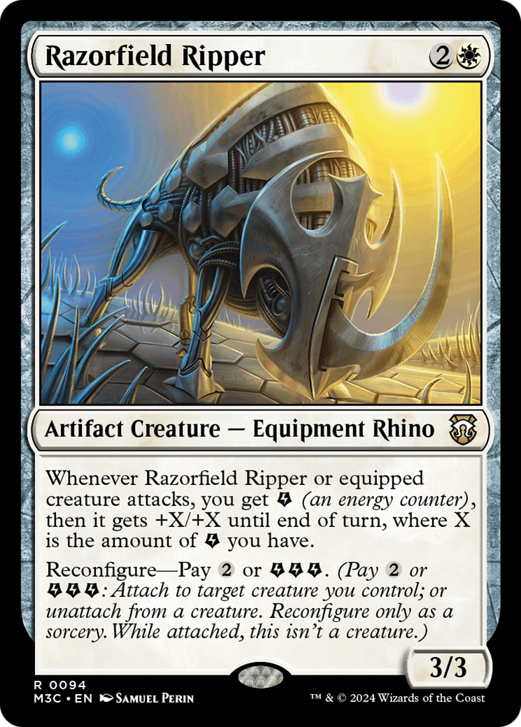 Magic: The Gathering - Razorfield Ripper - Modern Horizons 3 Commander