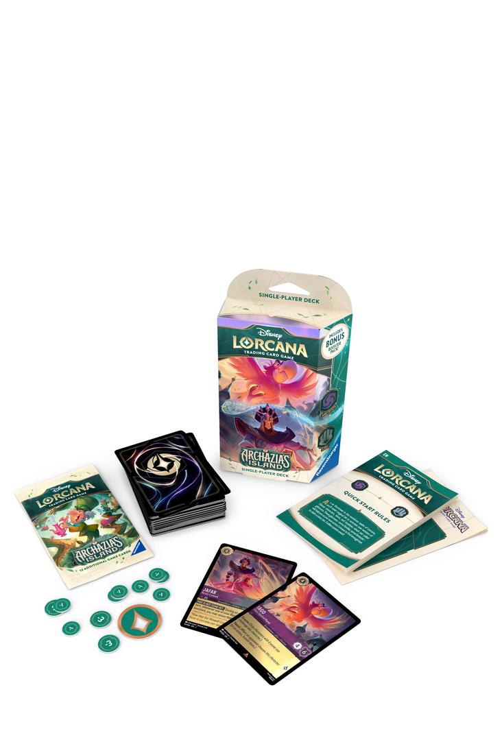 Disney Lorcana - Archazia's Island Iago and Jafar Starter Deck - Englisch