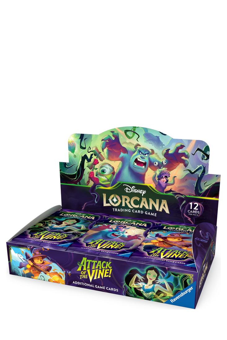 Disney Lorcana - Attack of the Vine! Booster Display - Englisch