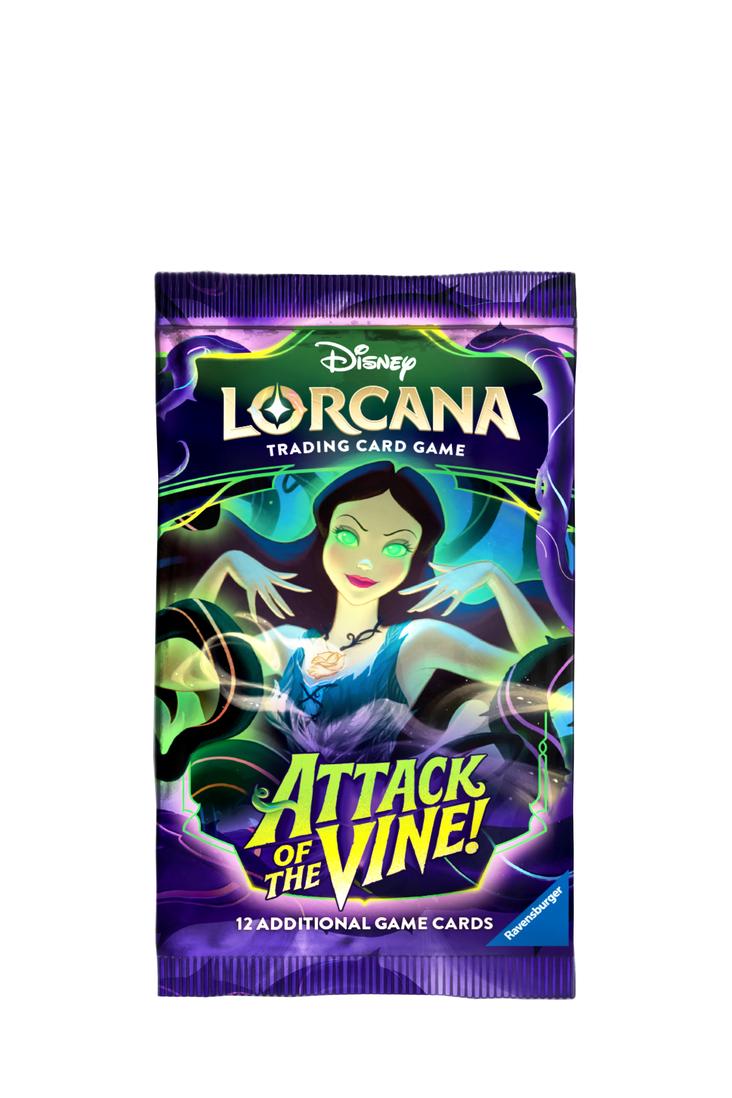 Disney Lorcana - Attack of the Vine! Booster - Englisch