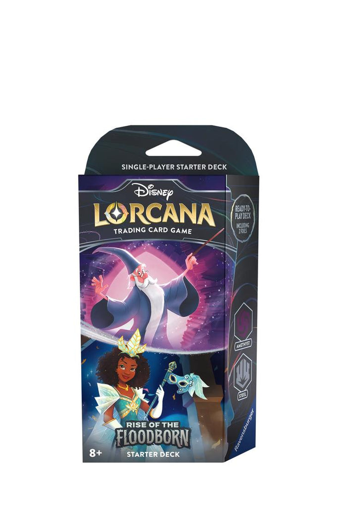 Disney Lorcana - Rise of the Floodborn Merlin and Tiana Starter Deck - Englisch
