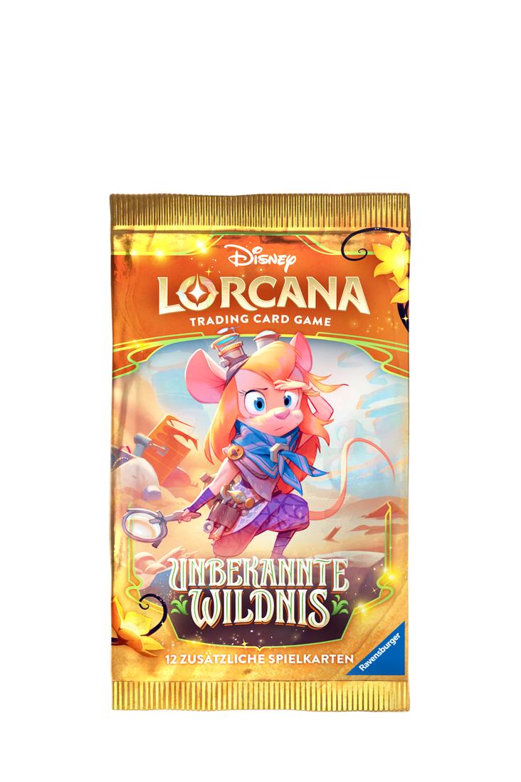 Disney Lorcana - Unbekannte Wildnis Booster - Deutsch