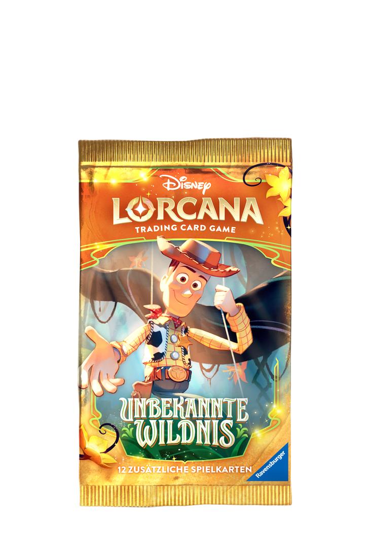 Disney Lorcana - Unbekannte Wildnis Booster - Deutsch