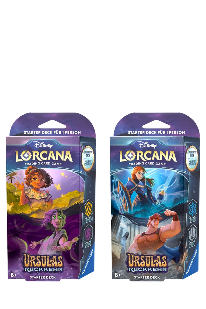 Disney Lorcana - Ursulas Rückkehr Beide Starter Decks - Deutsch