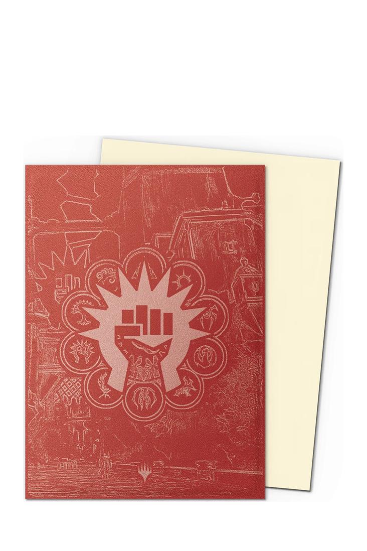 Dragon Shield - 100 Matte Dual Art Sleeves Standardgrösse - Guildpact Series Boros Legion