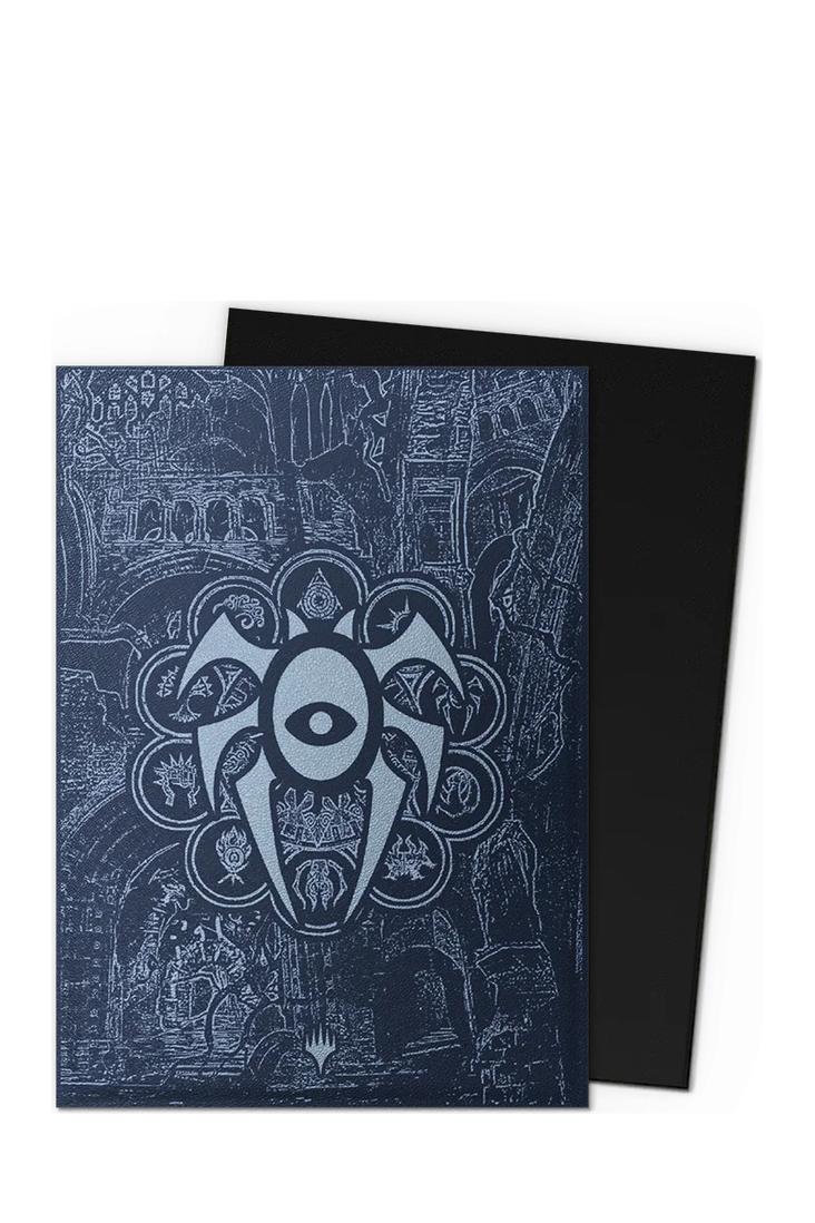 Dragon Shield - 100 Matte Dual Art Sleeves Standardgrösse - Guildpact Series House Dimir