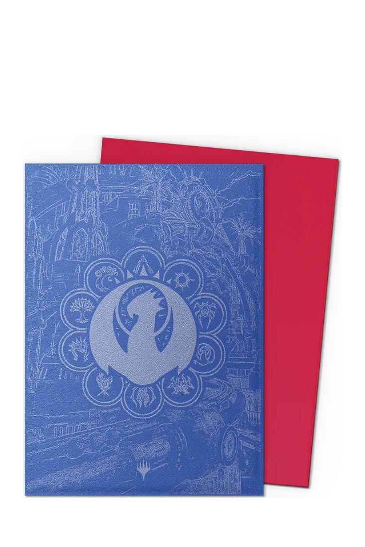 Dragon Shield - 100 Matte Dual Art Sleeves Standardgrösse - Guildpact Series Izzet League