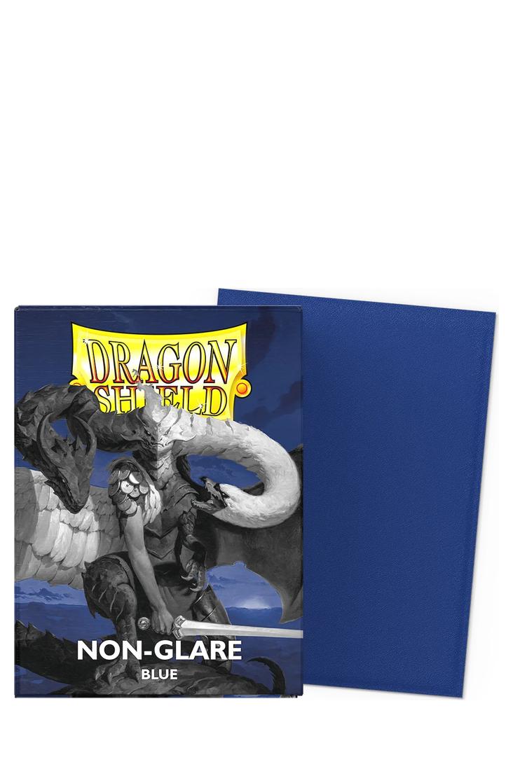Dragon Shield - 100 Non-Glare Matte Sleeves Standardgrösse - Blue