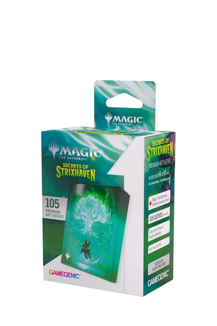 Gamegenic - 105 Premium Art Sleeves Standardgrösse - Secrets of Strixhaven - Forest