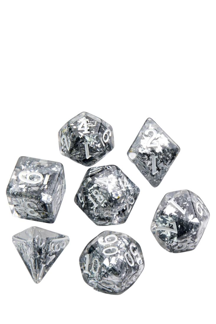 Gamegenic - 7er-Pack RPG-Set Würfel - Candy-Like Series - Blackberry
