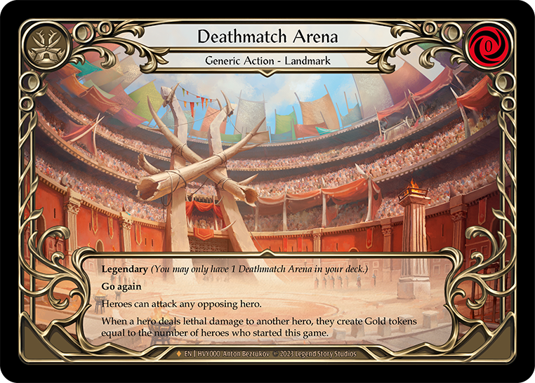 Flesh and Blood - Deathmatch Arena Cold Foil - Heavy Hitters