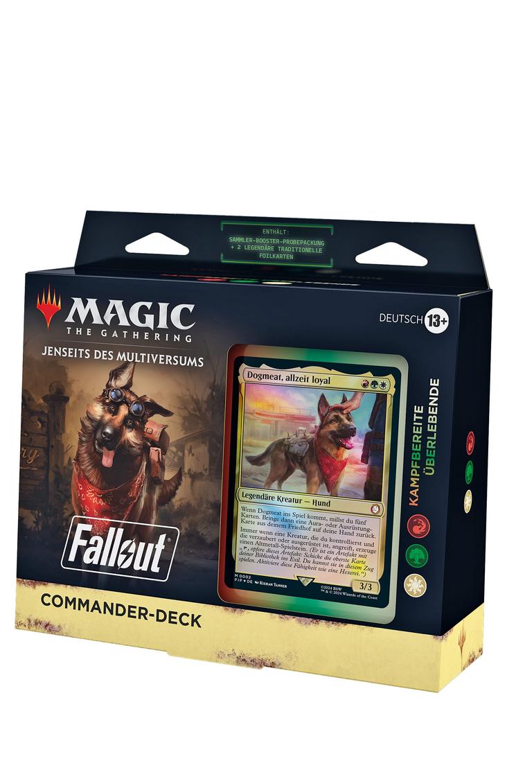 Magic: The Gathering - Fallout Commander Kampfbereite Überlebende - Deutsch
