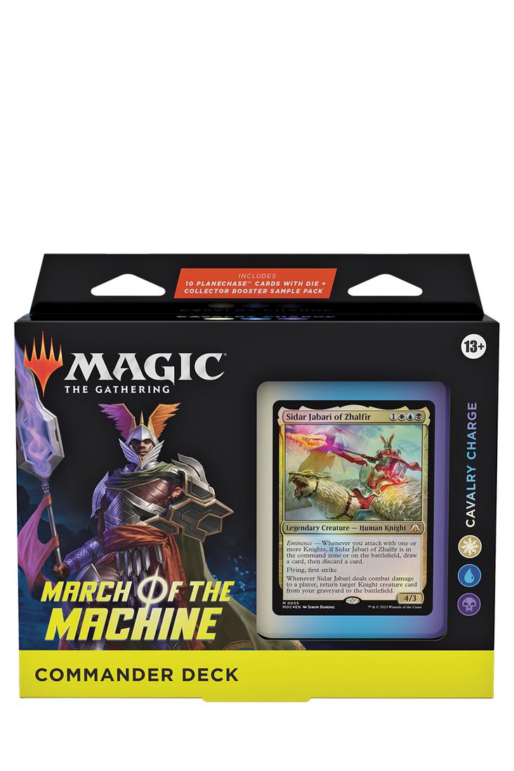 Magic: The Gathering - March of the Machine Commander: Cavalry Charge Commander - Englisch GameGalaxy Magic: The Gathering - March of the Machine Commander: Cavalry Charge Commander - Englisch GameGalaxy