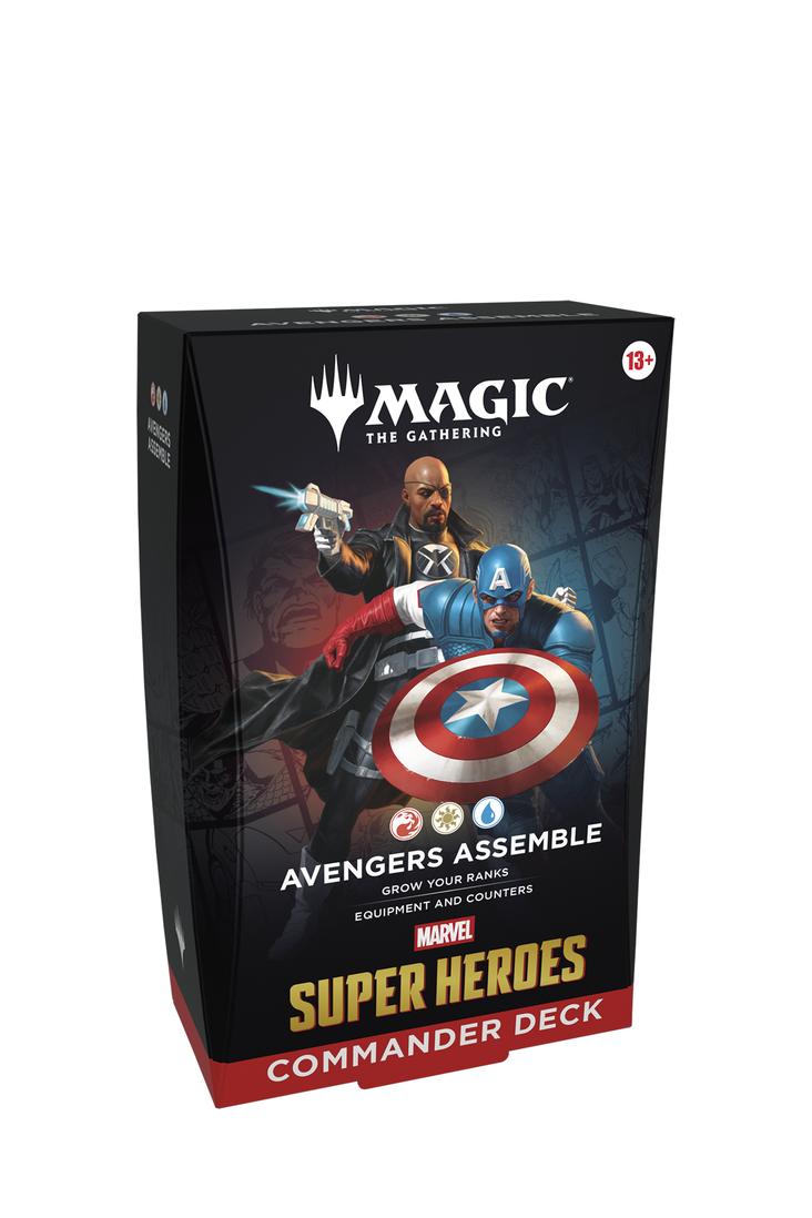 Magic: The Gathering - Marvel Super Heroes Commander Avengers Assemble - Englisch