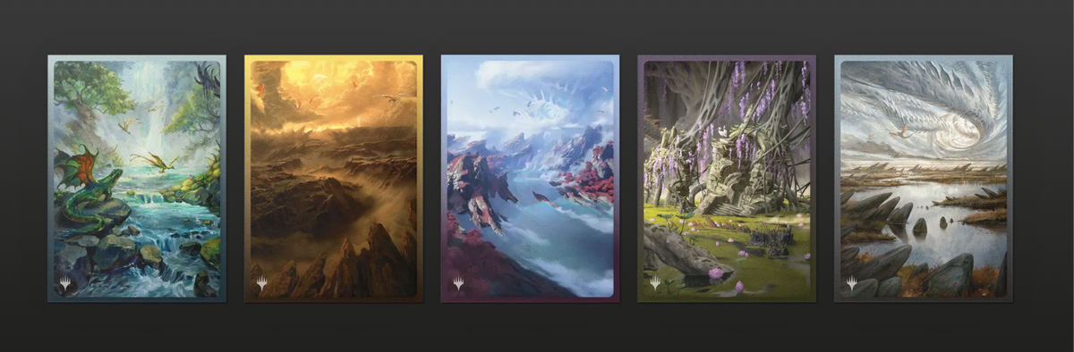 Magic The Gathering x Dragon Shield Slider Desktop