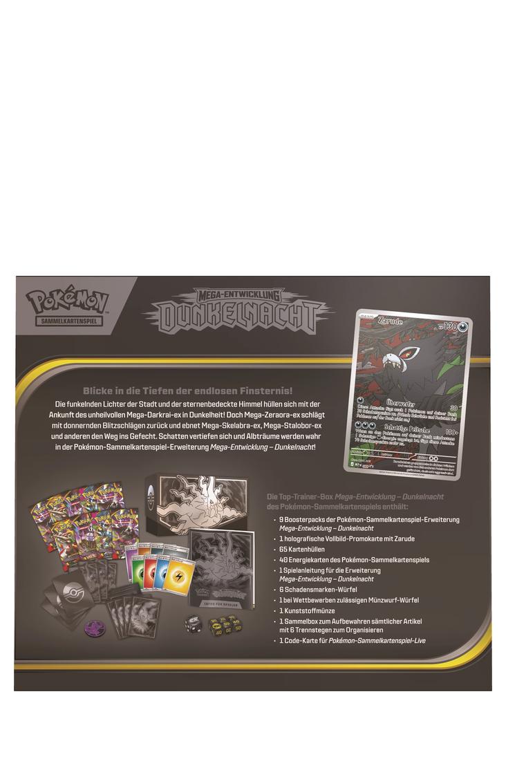 Pokémon - Dunkelnacht Top Trainer Box - Deutsch