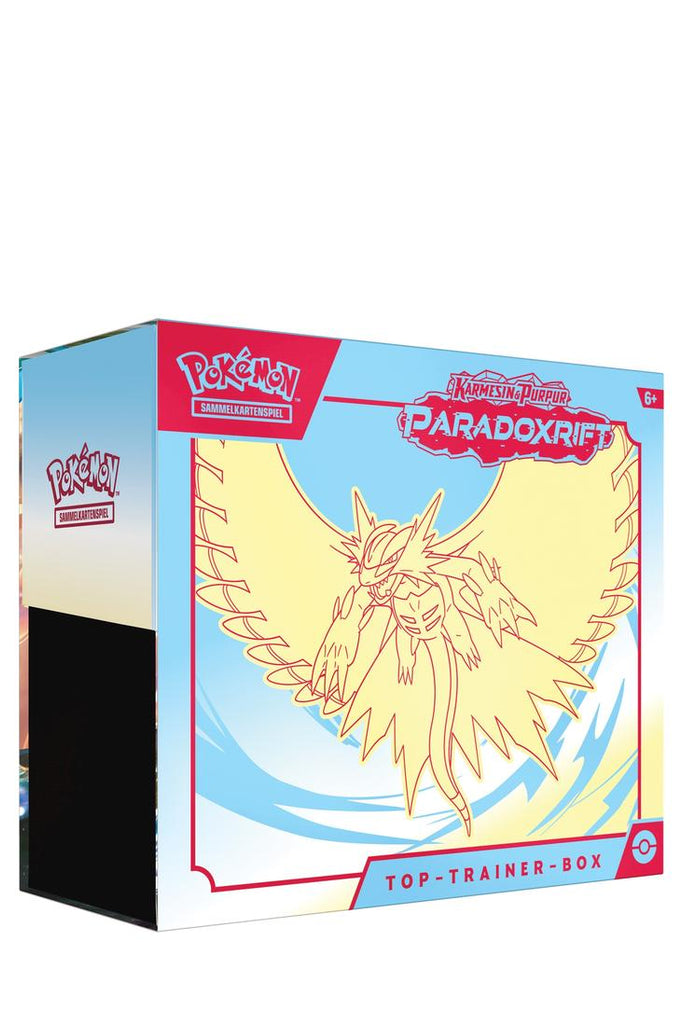 Pokémon - Karmesin & Purpur - Paradoxrift Top Trainer Box Donnersichel - Deutsch
