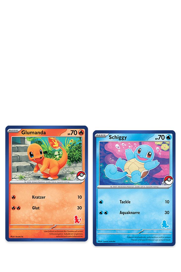 Pokémon - Mein erstes Spiel Glumanda vs. Schiggy - Deutsch