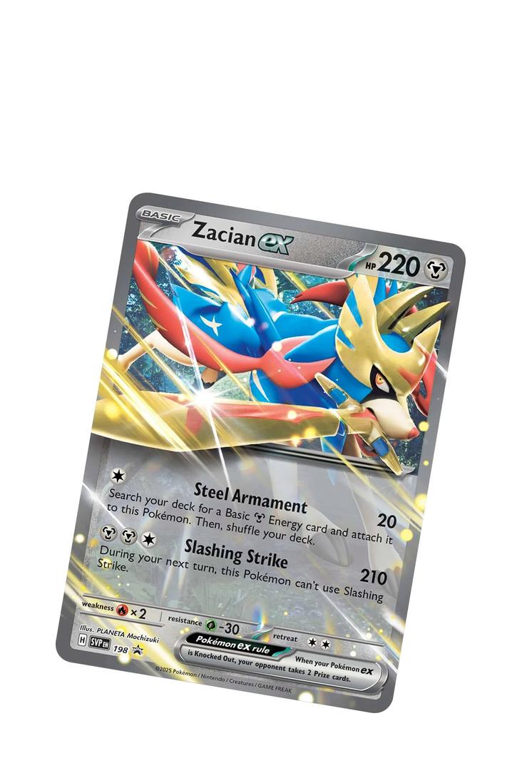 Pokémon - Slashing Legends Tin Box Zacian ex - Englisch