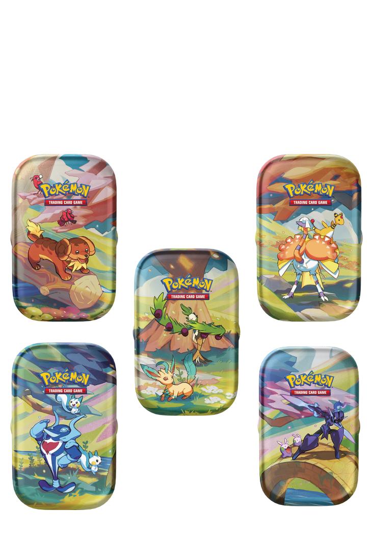 Pokémon - Vibrant Paldea Alle 5 Mini Tins - Englisch