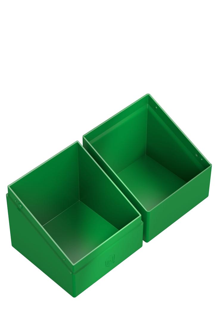 Ultimate Guard - Boulder 100+ Deck Case Solid - Grün