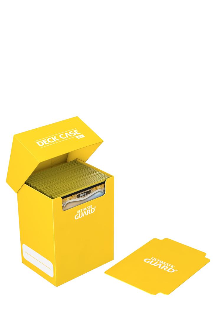 Ultimate Guard - Deck Case 80+ - Gelb