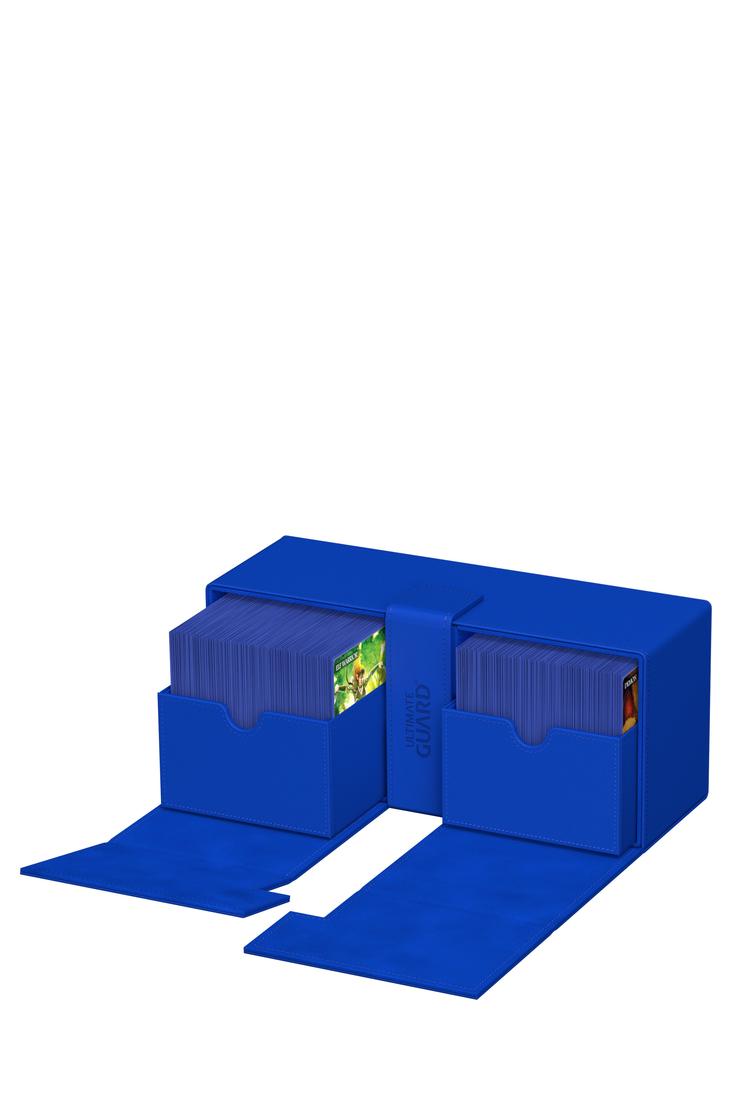 Twin Flip'n'Tray Deck Case 266+ XenoSkin - Blau