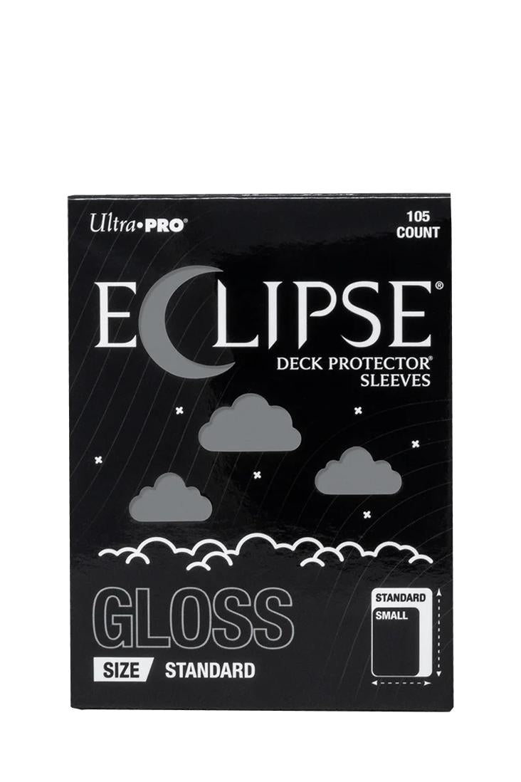 Ultra Pro - 105 Gloss Sleeves Standardgrösse - Eclipse - Smoke Grey