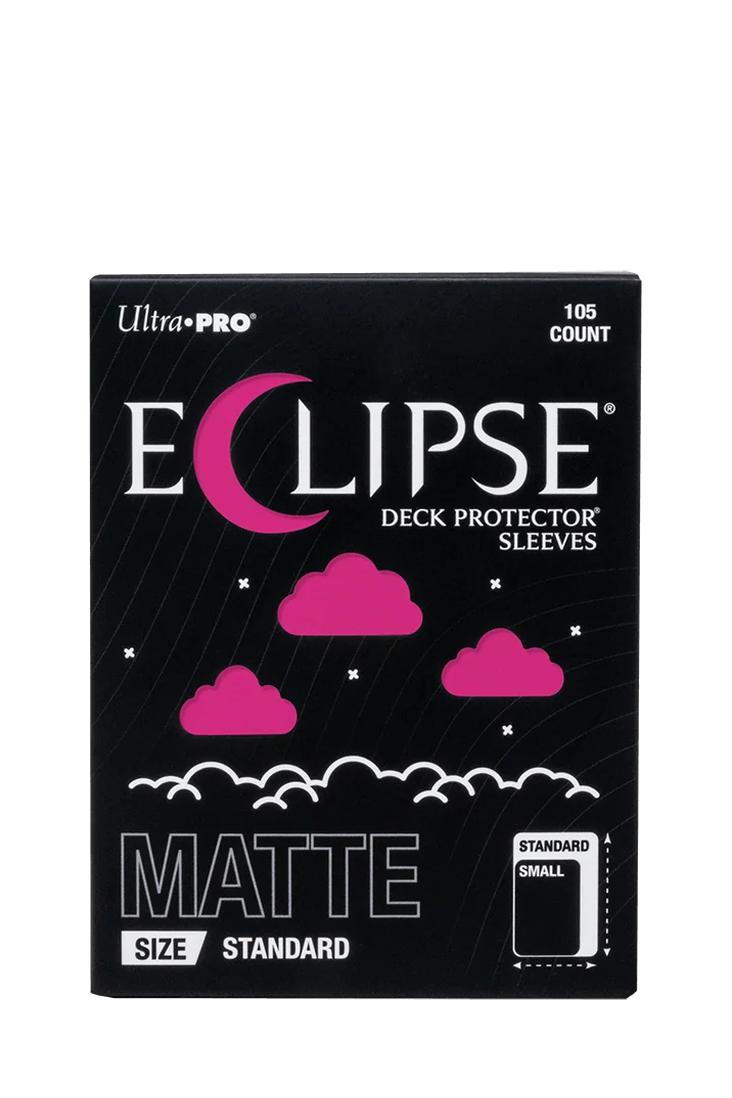 Ultra Pro - 105 Matte Sleeves Standardgrösse - Eclipse - Hot Pink