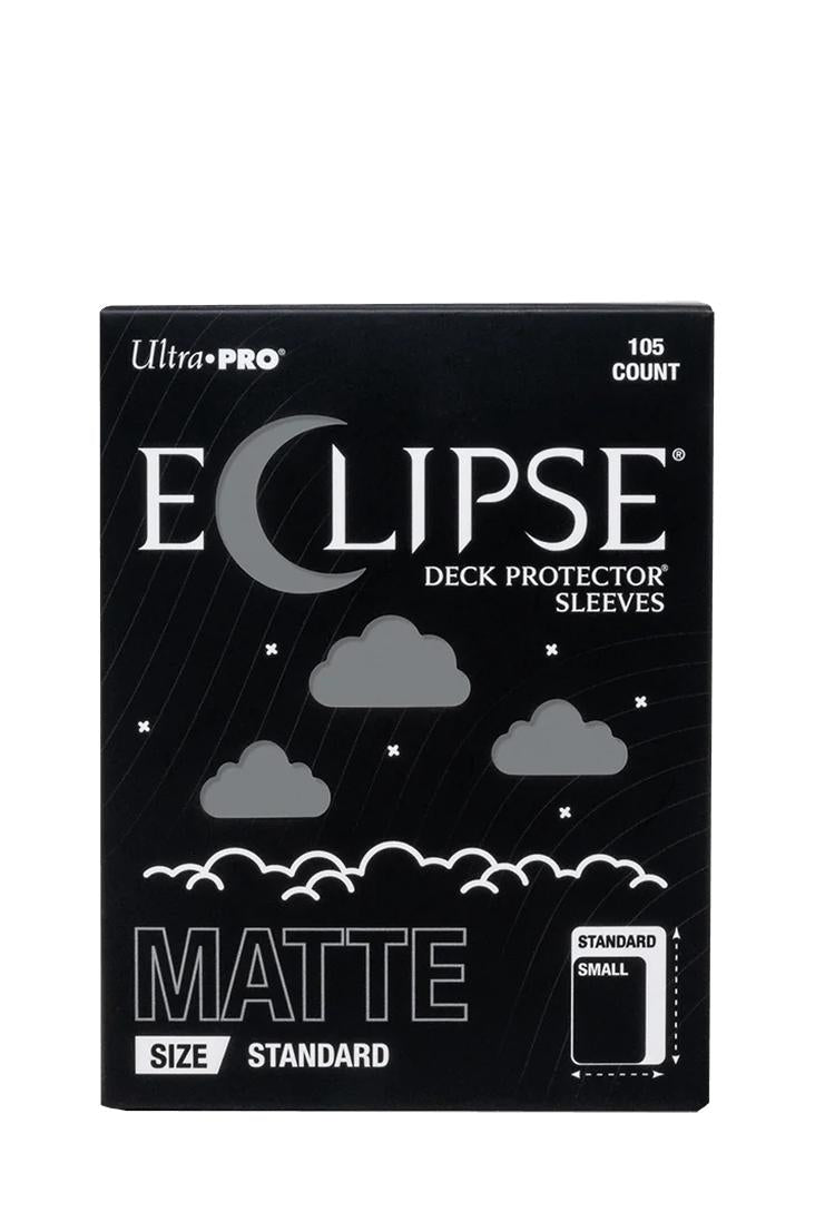 Ultra Pro - 105 Matte Sleeves Standardgrösse - Eclipse - Smoke Grey