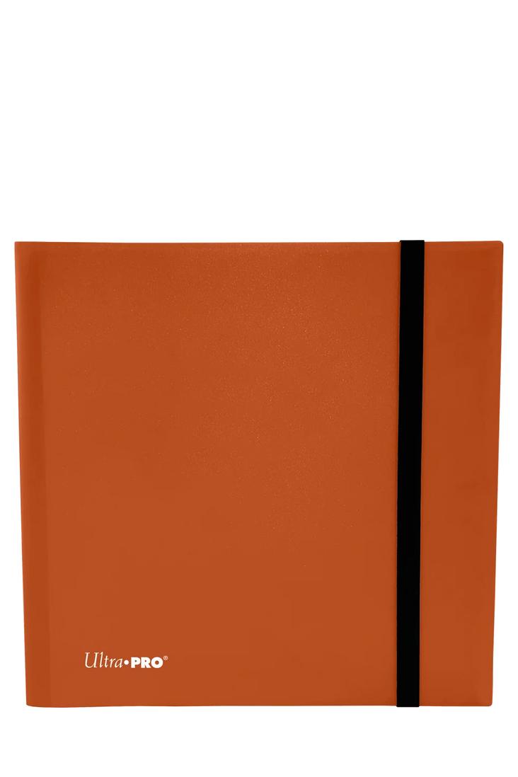 Ultra Pro - 12-Pocket PRO-Binder - Eclipse - Pumpkin Orange