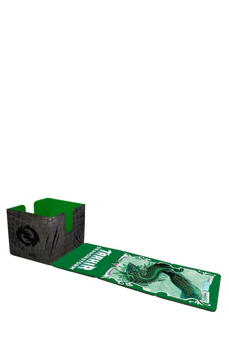 Ultra Pro - Tarkir Dragonstorm Premium Alcove Edge Deckbox - Teval, Arbiter of Virtue