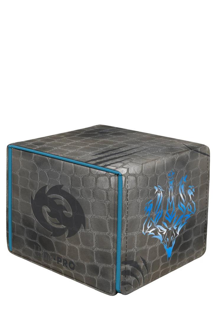 Ultra Pro Deck Box Premium Alcove Edge – Tarkir Dragonstorm Neriv – Similpelle Scaglia Di Drago, Magnetica, 100 Carte