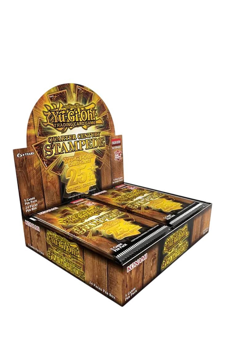 Yu-Gi-Oh! - Quarter Century Stampede Booster Display - Englisch