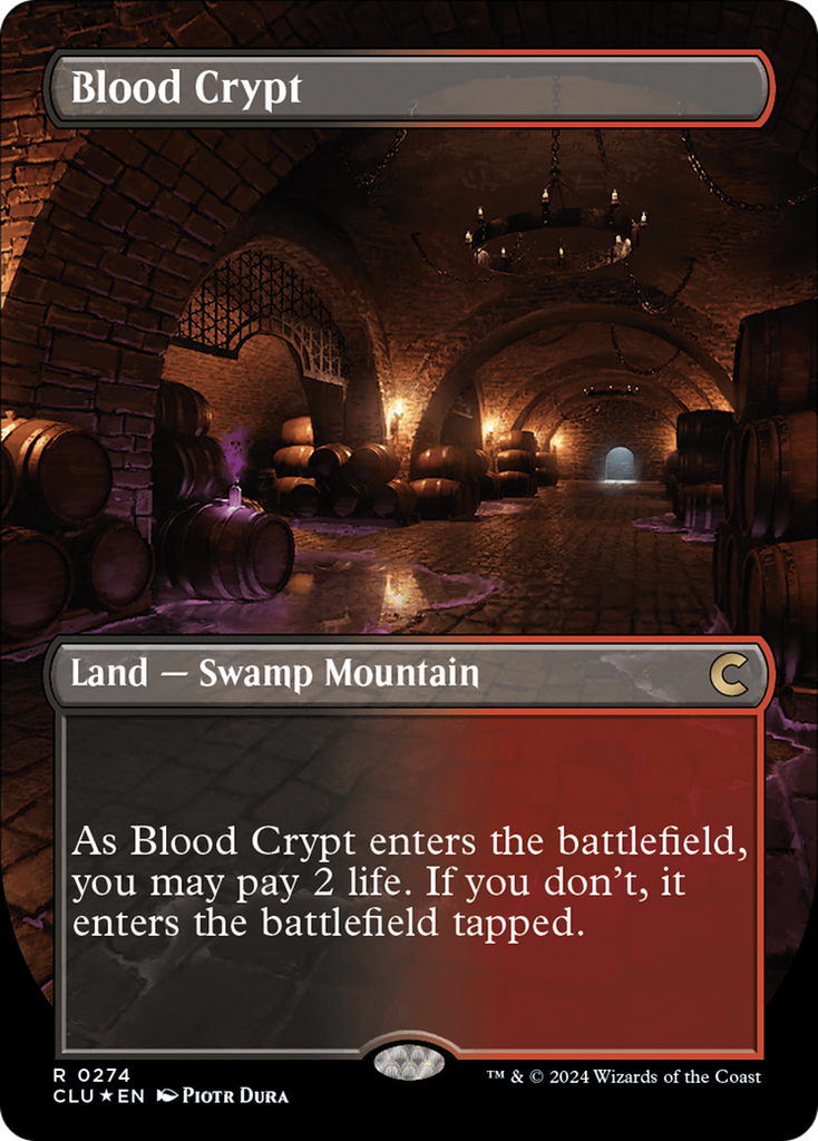 Magic: The Gathering - Blood Crypt Foil - Ravnica: Clue Edition