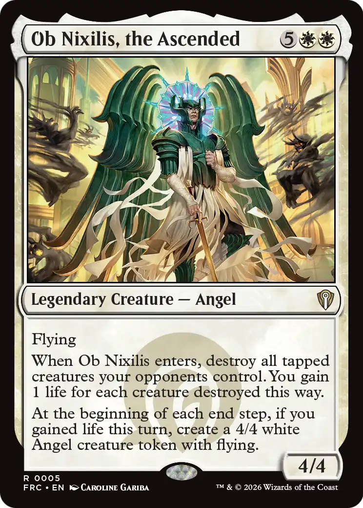 Magic: The Gathering - Ob Nixilis, the Ascended - Reality Fracture Commander