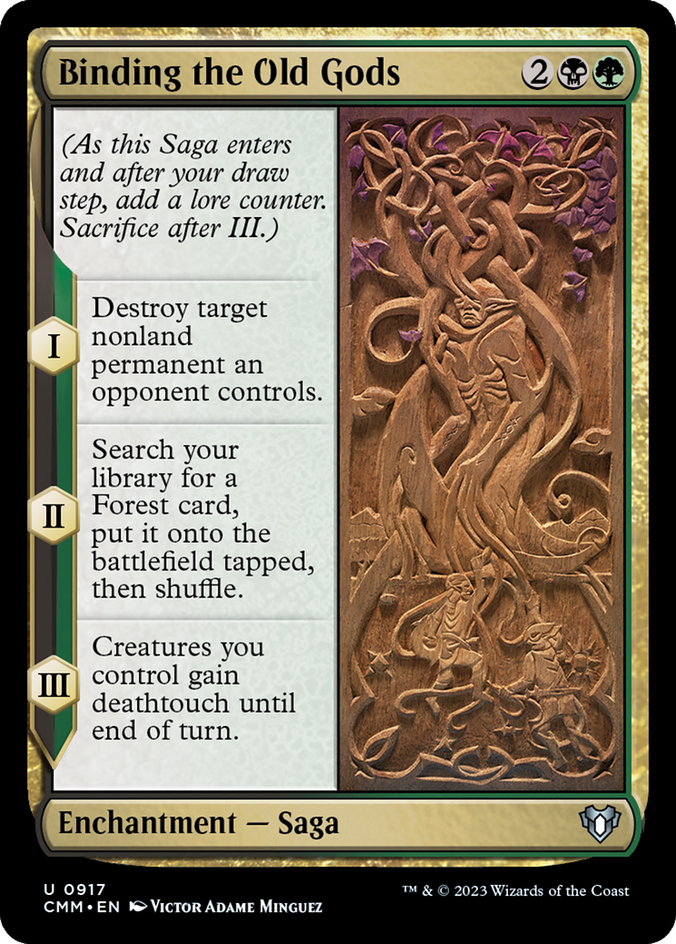 Magic: The Gathering - Binding the Old Gods - Commander Masters