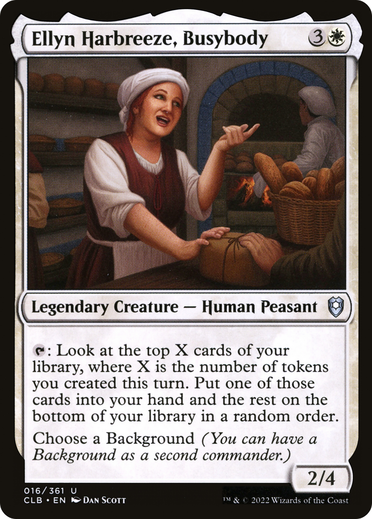 Magic: The Gathering - Ellyn Harbreeze, Busybody - Commander Legends: Battle for Baldur's Gate