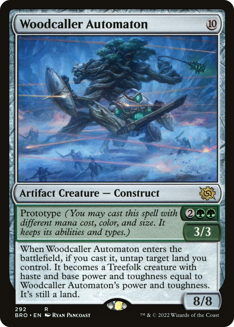 Magic: The Gathering - Woodcaller Automaton Foil - The Brothers' War