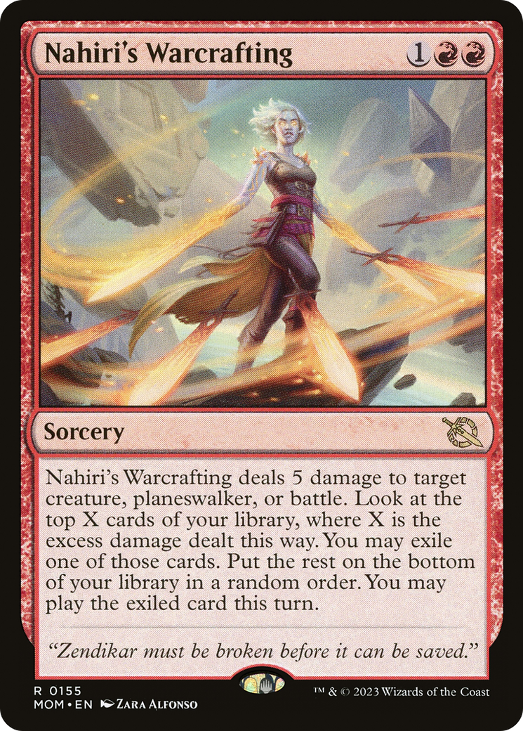 Magic: The Gathering - Nahiri's Warcrafting - March of the Machine
