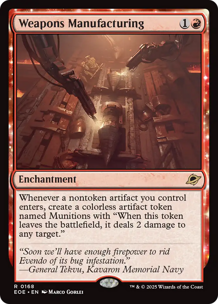 Magic: The Gathering - Weapons Manufacturing - Edge of Eternities