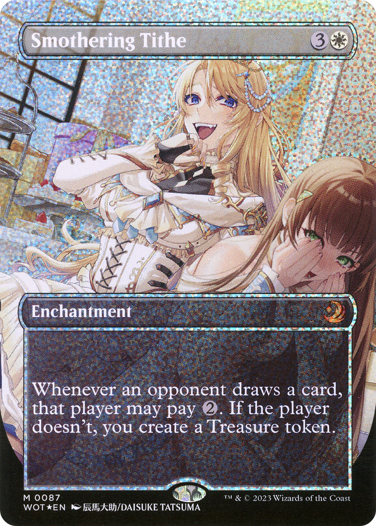 Magic: The Gathering - Smothering Tithe Foil - Wilds of Eldraine: Enchanting Tales