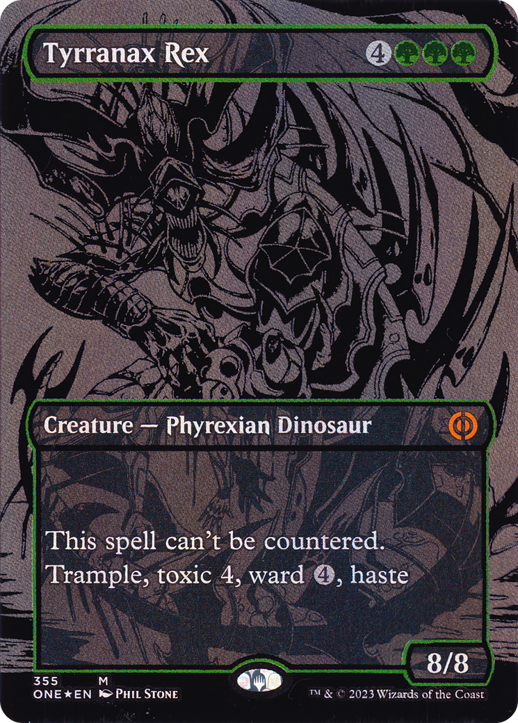 Magic: The Gathering - Tyrranax Rex Foil - Phyrexia: All Will Be One