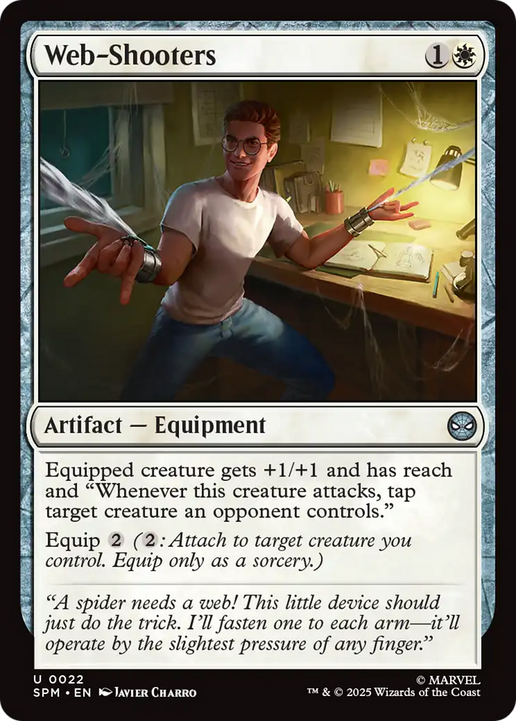 Magic: The Gathering - Web-Shooters Foil - Marvel's Spider-Man