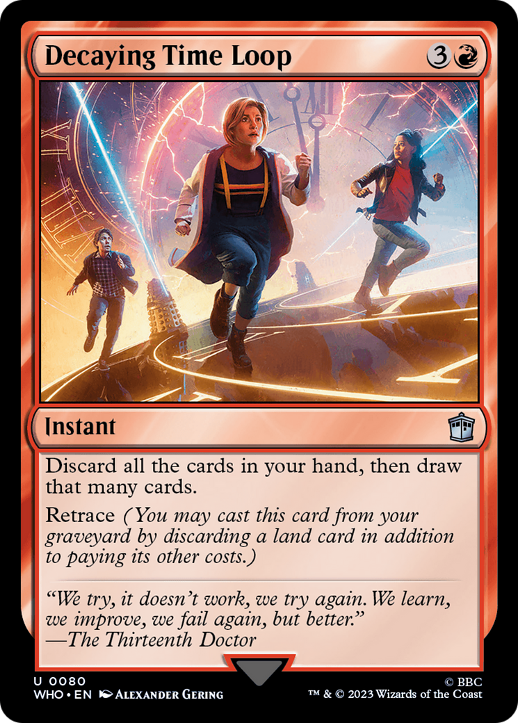 Magic: The Gathering - Decaying Time Loop - Doctor Who