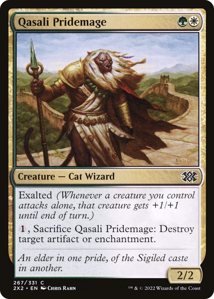 Magic: The Gathering - Qasali Pridemage Foil - Double Masters 2022