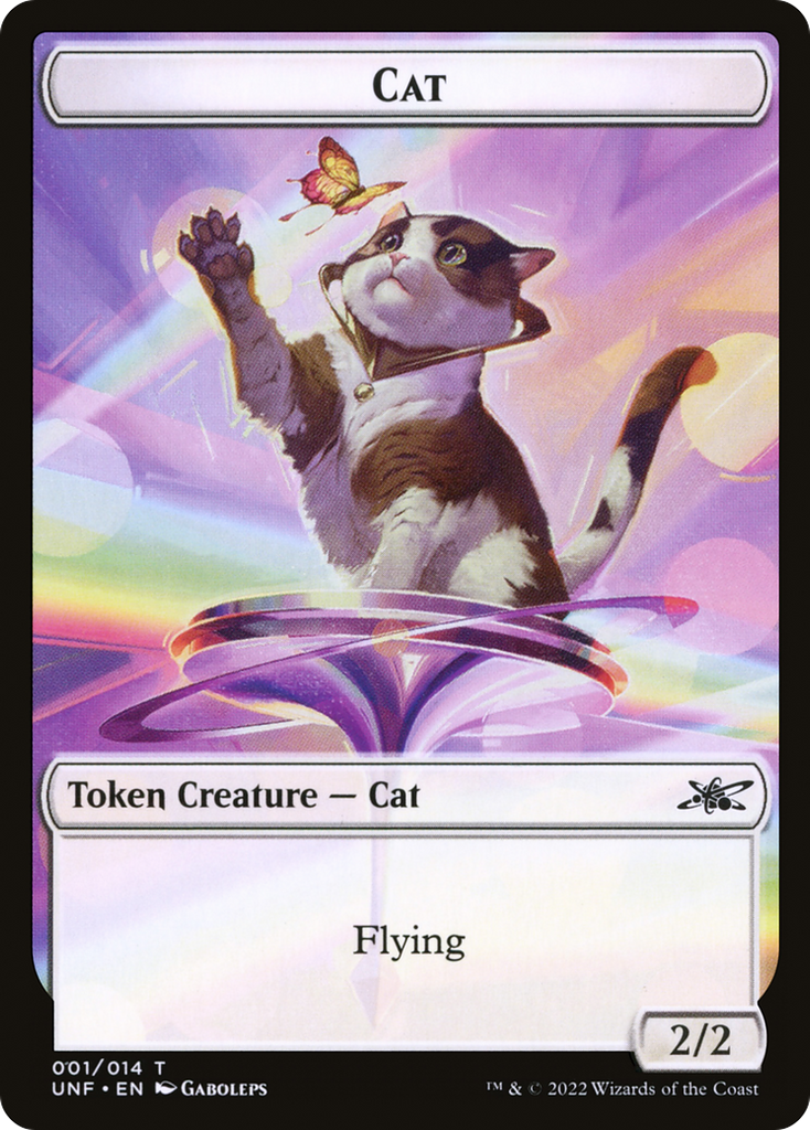 Magic: The Gathering - Cat Token - Unfinity Tokens