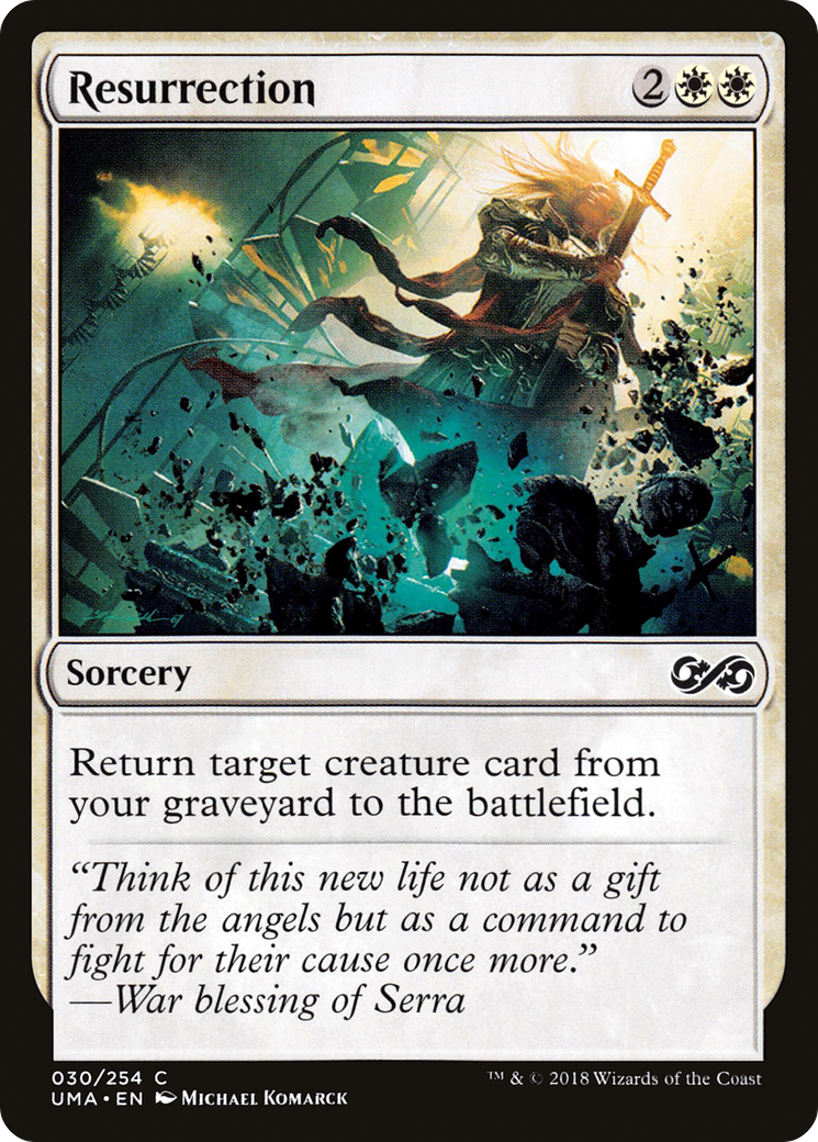 Magic: The Gathering - Resurrection Foil - Ultimate Masters
