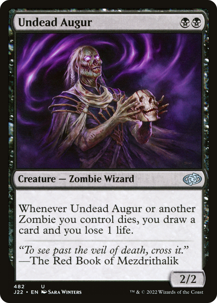 Magic: The Gathering - Undead Augur - Jumpstart 2022